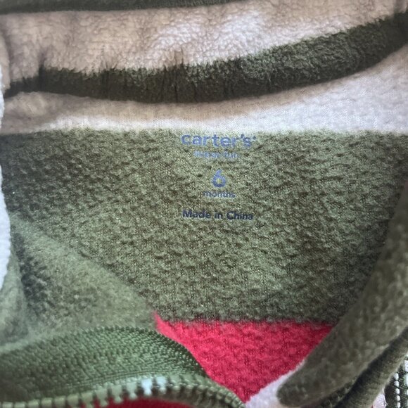 3 For $20 • Dad’s team Captain Fleece One Piece, 6M - Picture 4 of 7